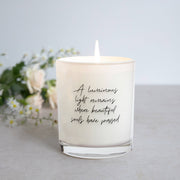 Sympathy memorial soy candle | select your scent | 50+hrs