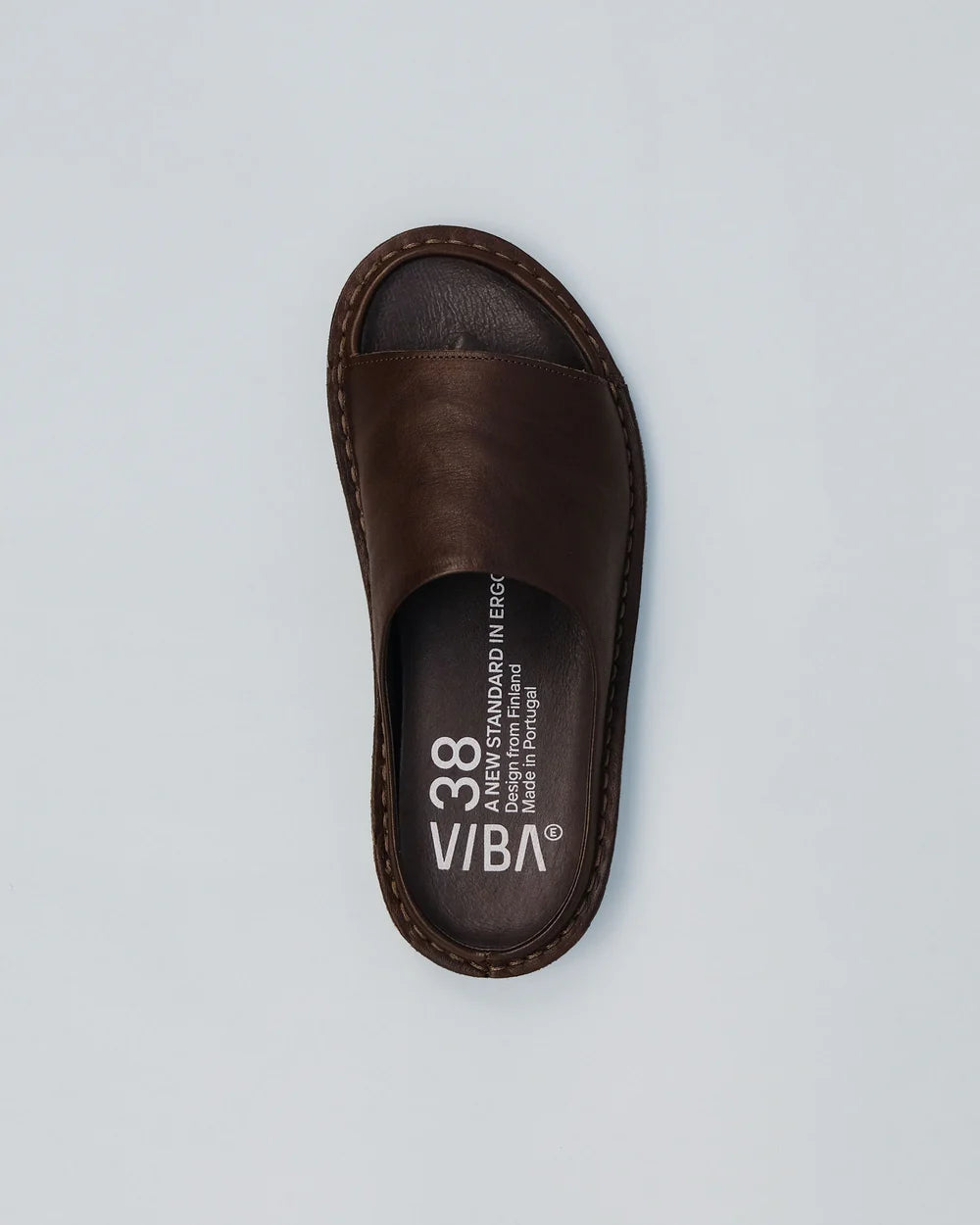 SAINT TROPEZ Leather Cocoa Brown