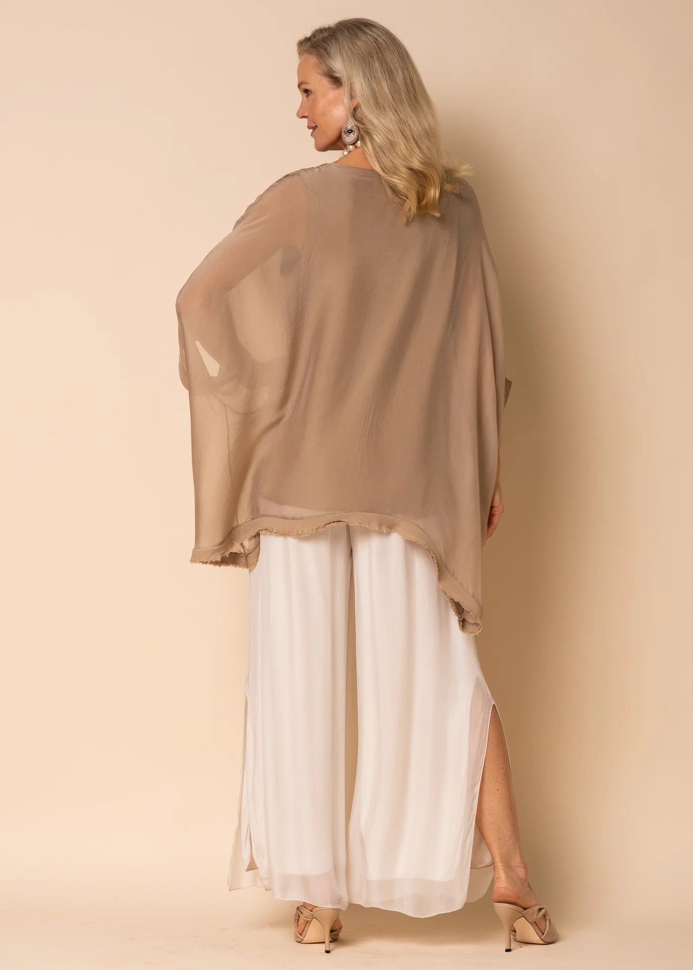 Amulet Silk Top - Desert