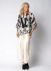 Lyris Silk Top in Onyx