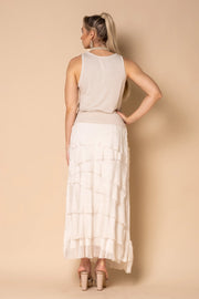 Fifi Silk Skirt - Latte