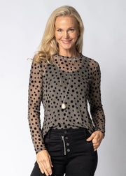 Adelene Top in Mocha