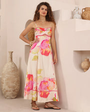 Iris Shoestring Maxi Dress