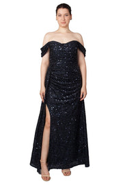 Nayde Dress - Navy