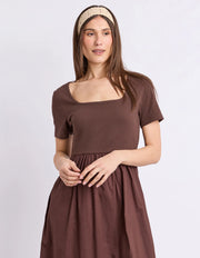 Ella Dress Chocolate