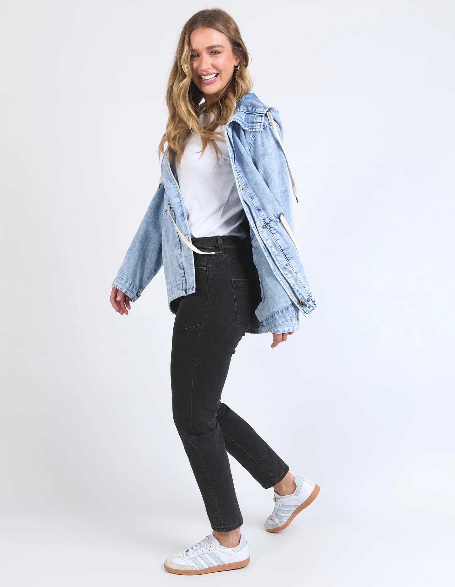 MID Kingston Anorak light blue