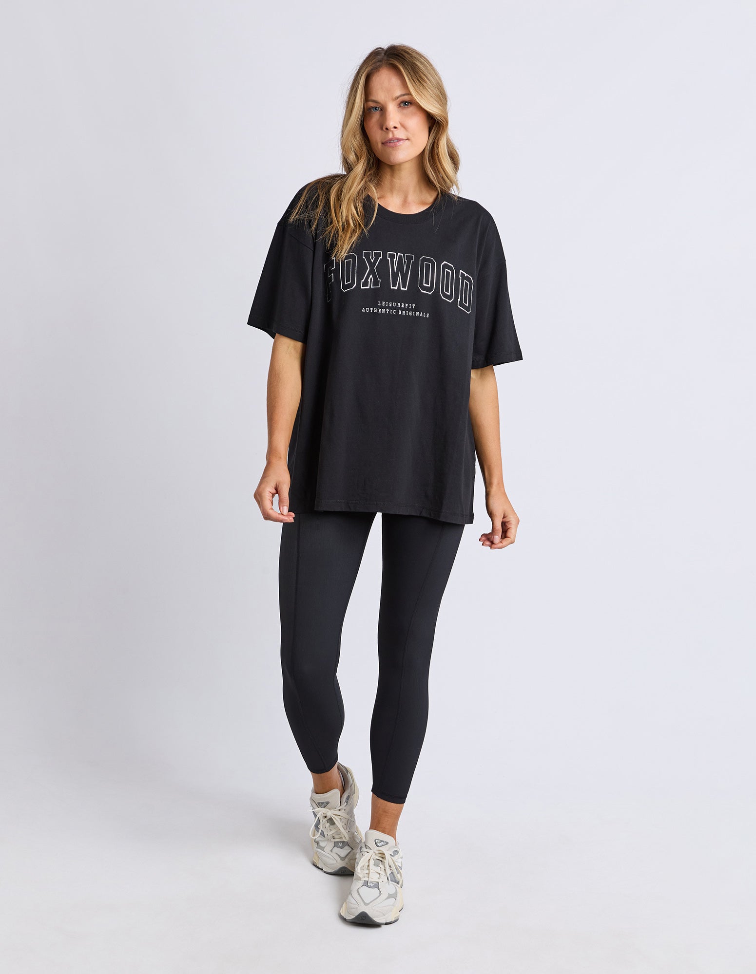 Metalic Interval Tee - Silver