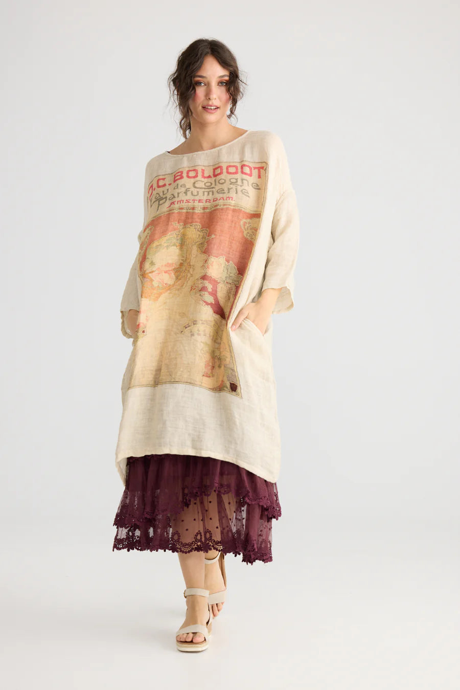 Isolde Linen dress
