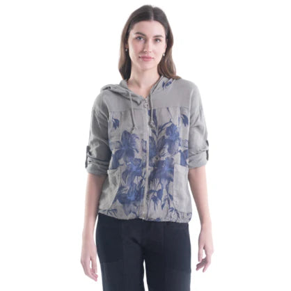 6197 TAUP ITALIAN LINEN TOP