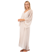 VERA MAY 6291 BEIGE ITALIAN SILK DRESS