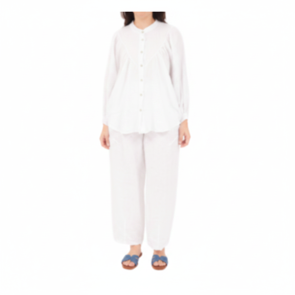 6706 ITALIAN LINEN TOP