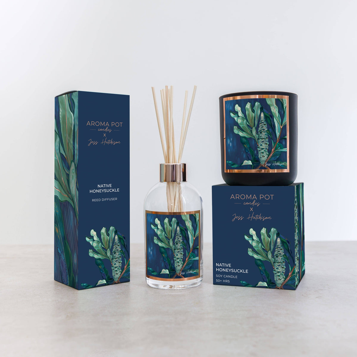 Artist Reed Diffusers Australian artist reed diffuser | Native Honeysuckle | 200ml – Becl'yn ...