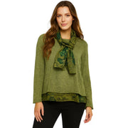 ITALIAN OLIVE SWEATER 803460