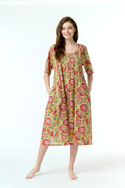 Arabella - Mustard Print