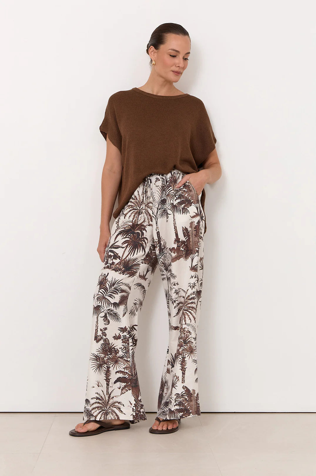Asani Borneo Print Wide Leg Pant (Print)