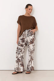 Asani Borneo Print Wide Leg Pant (Print)