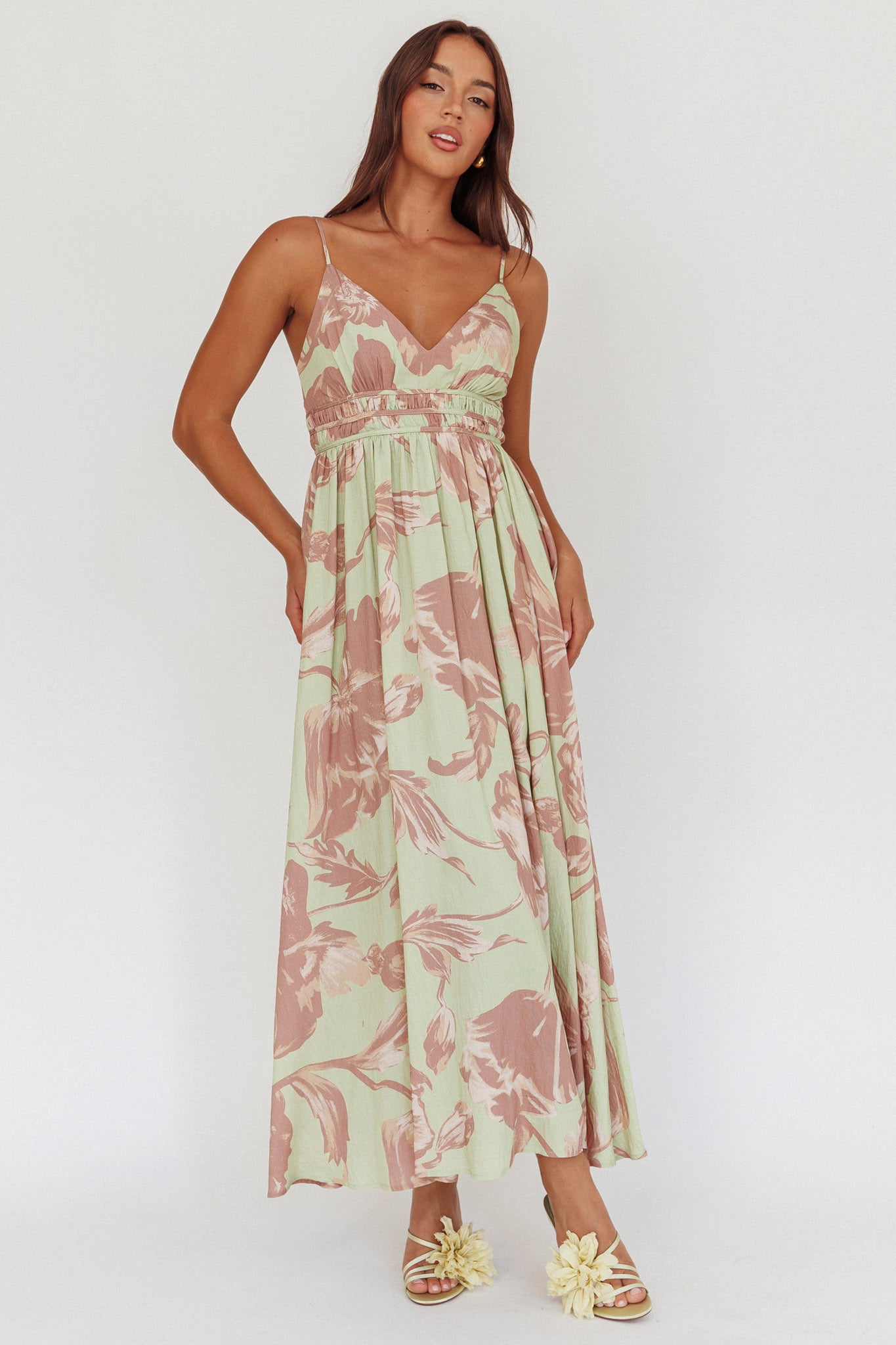 Meadow Bloom Maxi – Sage Floral