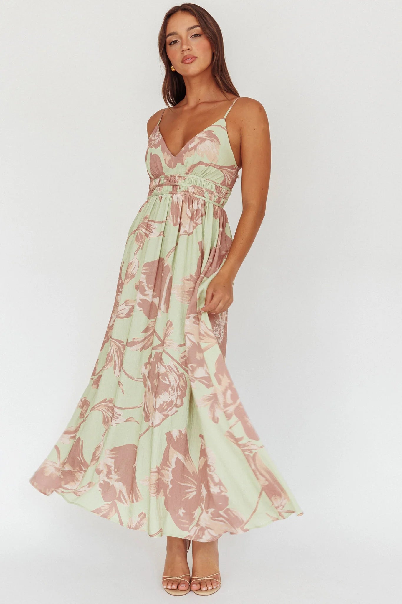 Meadow Bloom Maxi – Sage Floral