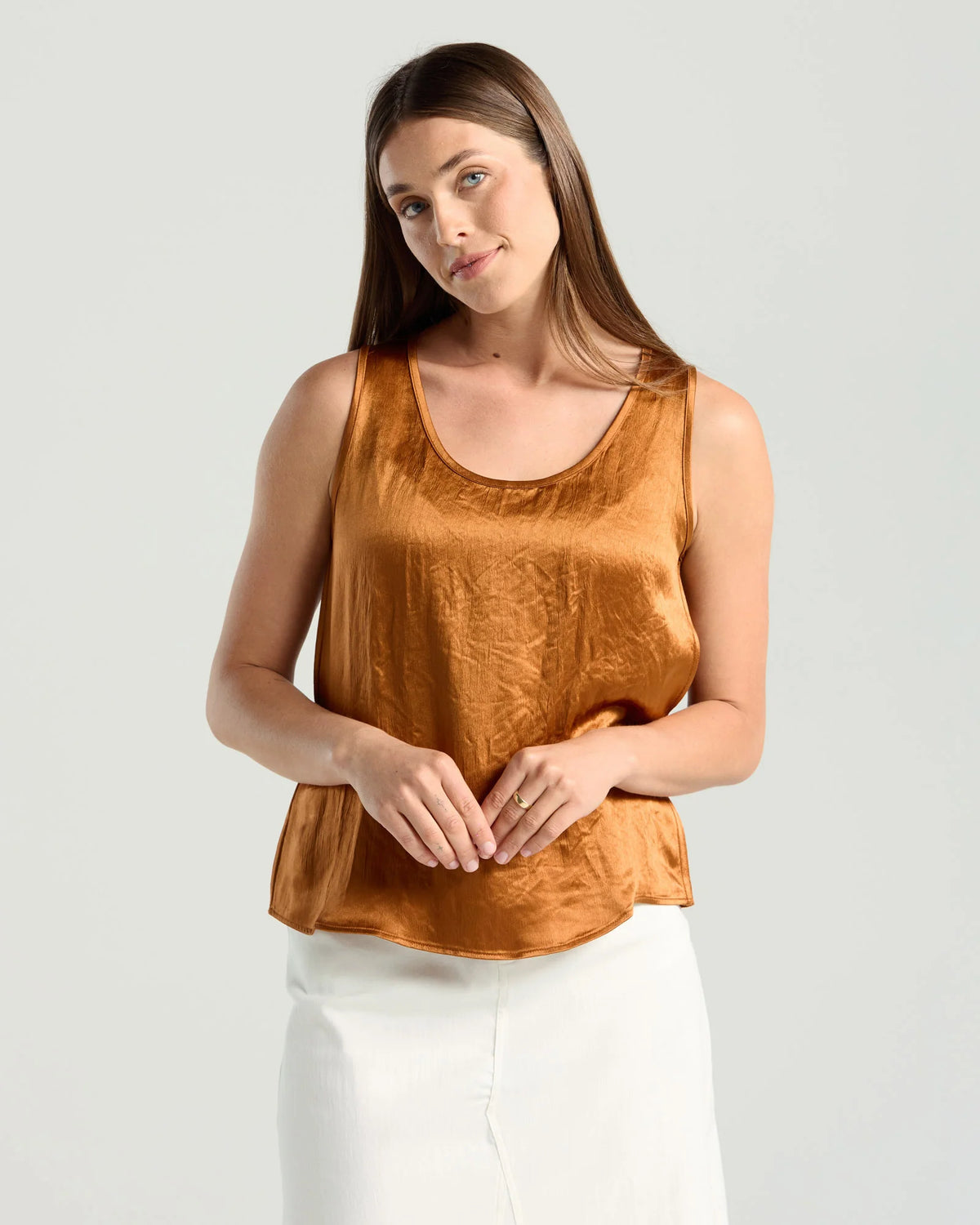 Tiffany Tank Top - Copper