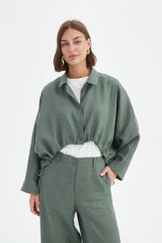 Wide Crop Over Shirt