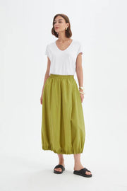 Pin Tuck Hem Skirt