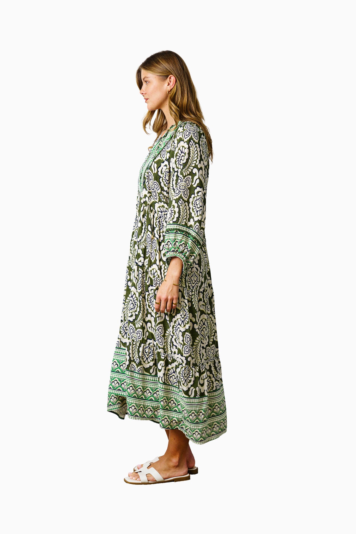Cuevas Dress – Green