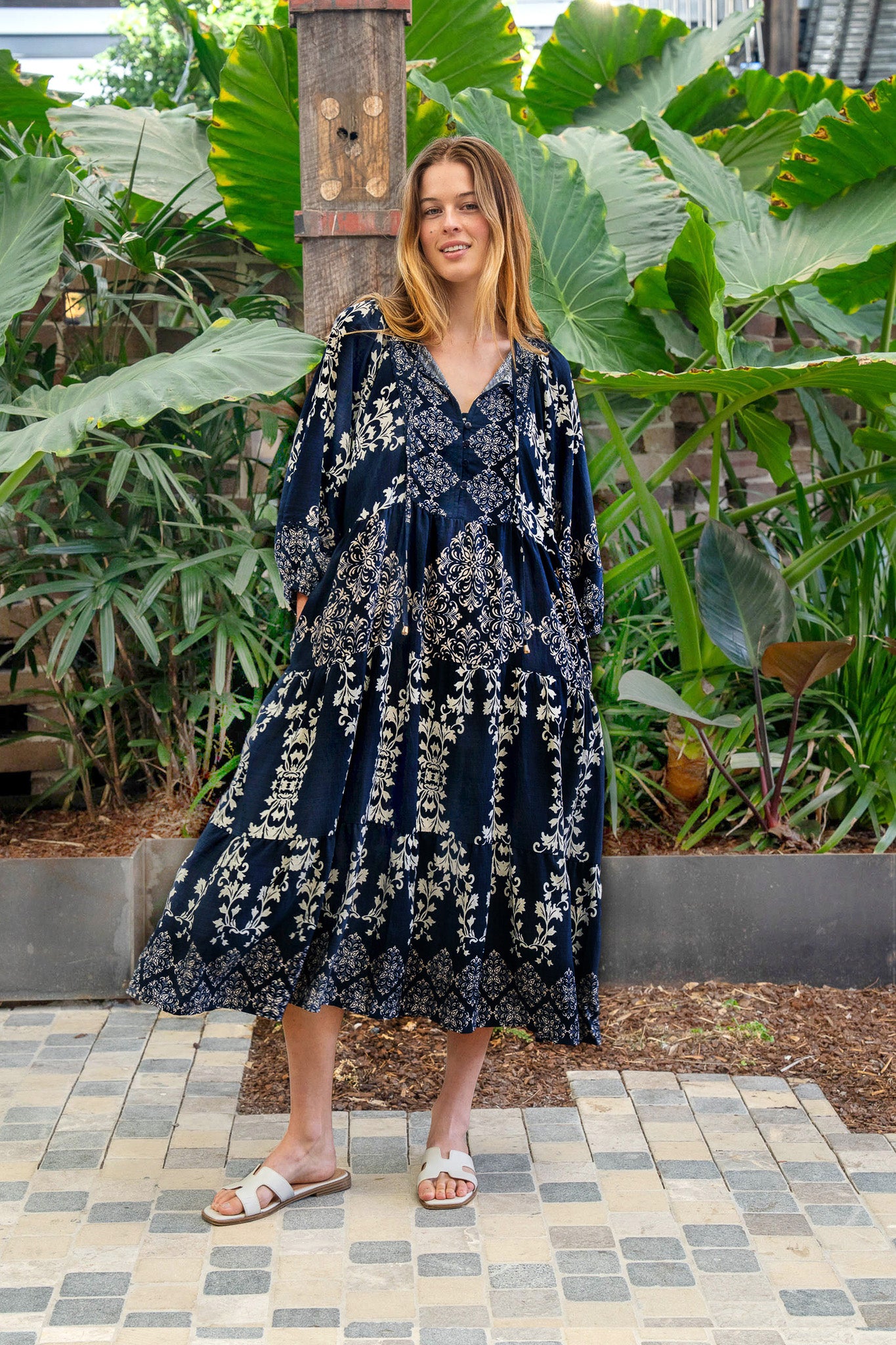 Nikina Boho Navy Dress