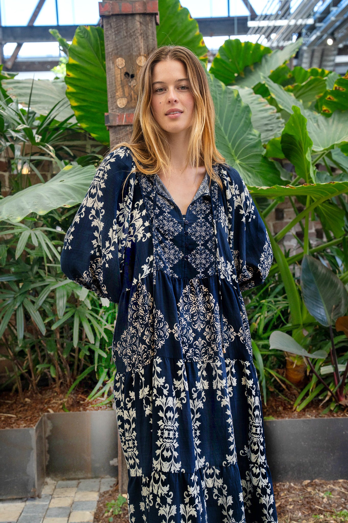 Nikina Boho Navy Dress