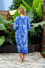 Mattie Dress – Blue Print