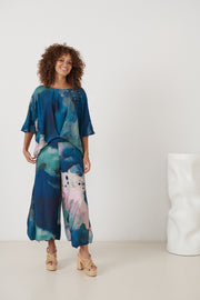Hem Pleat Oversized Blouse - FP3216