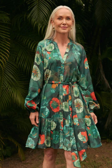 Fantasia Short Dress in Lotus