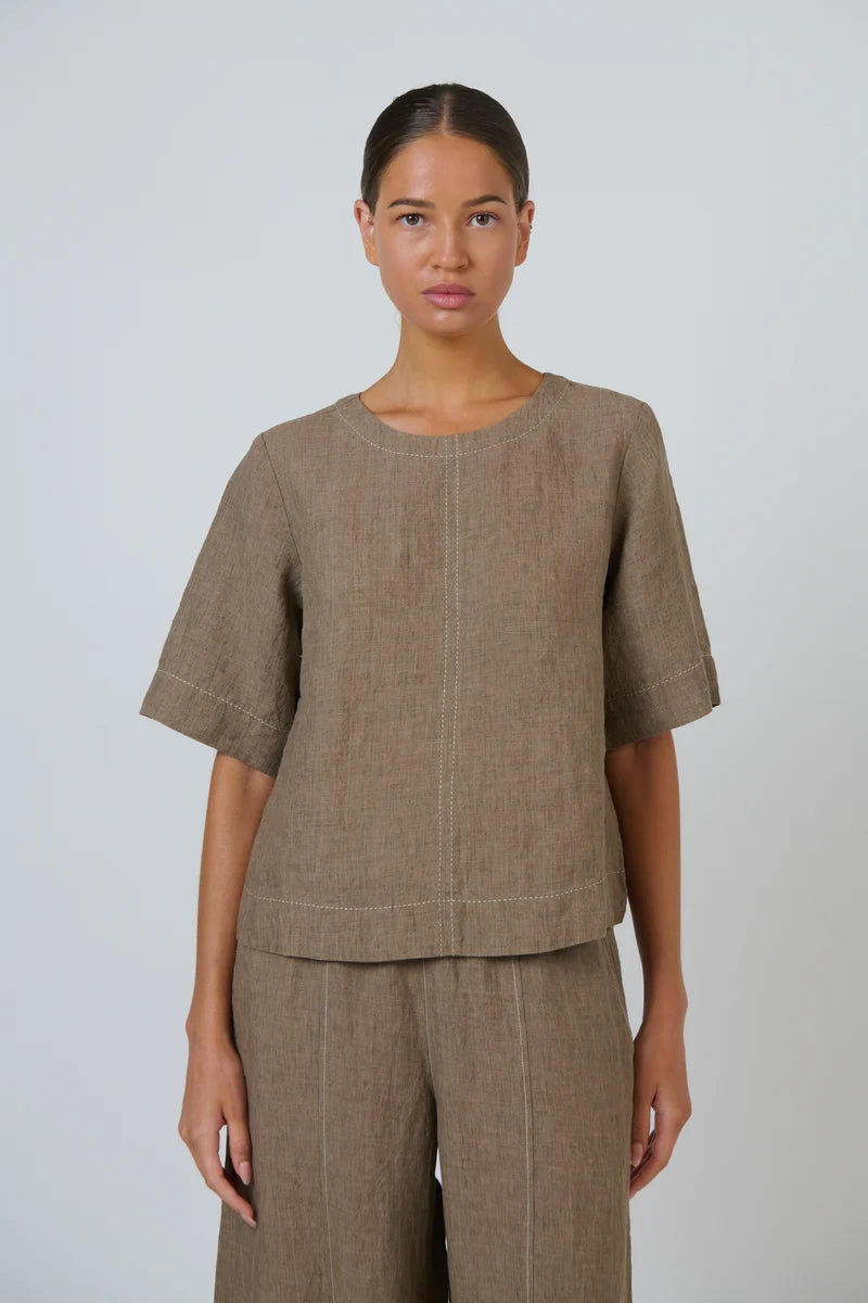 Linen Top inAgate - GA724A