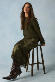 Luna Skirt - Khaki
