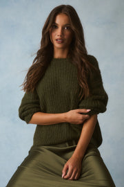 Lorenza Knit - Khaki