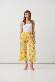 Limoncello pant with side stripe