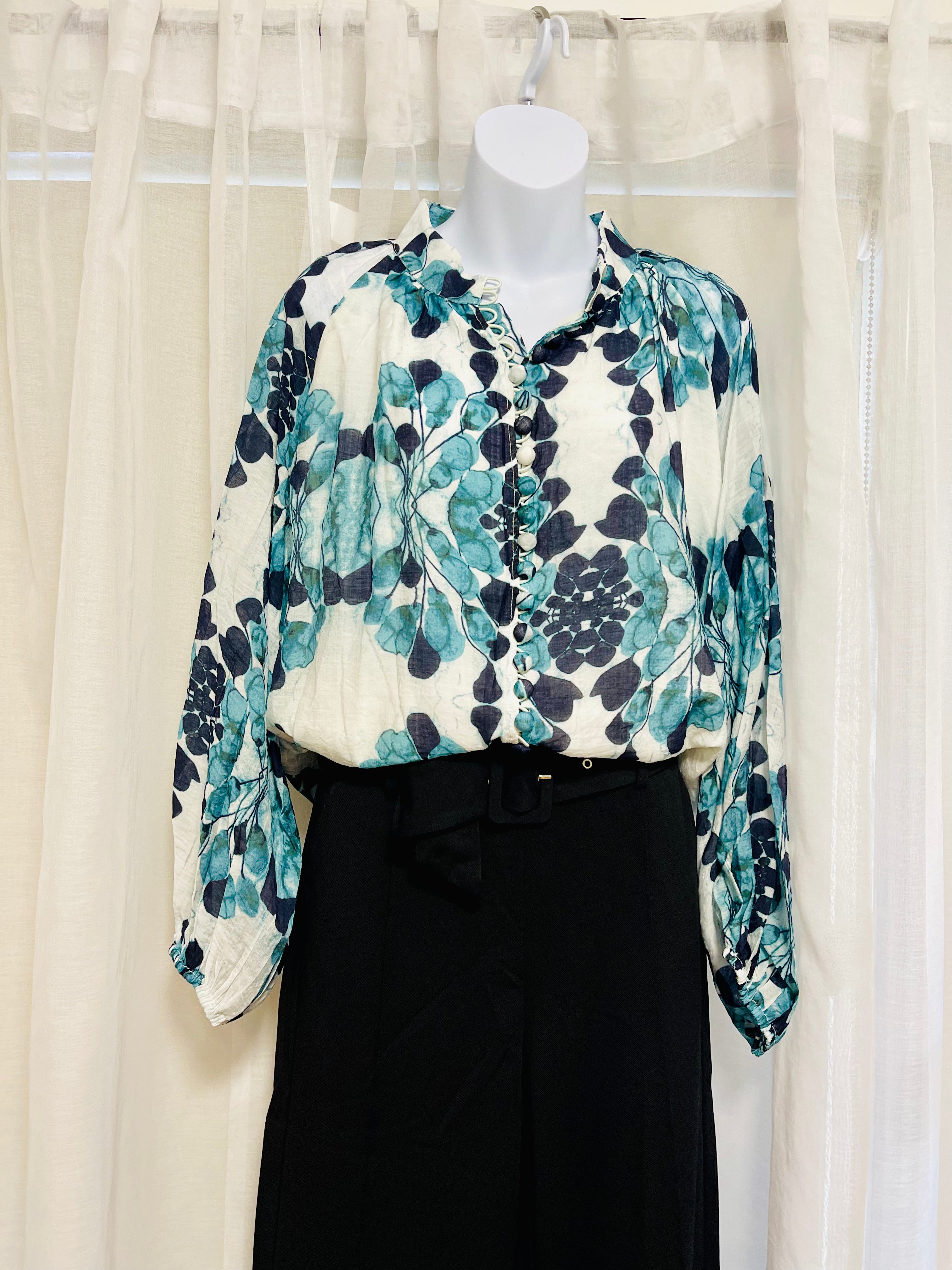 Eden Button Blouse