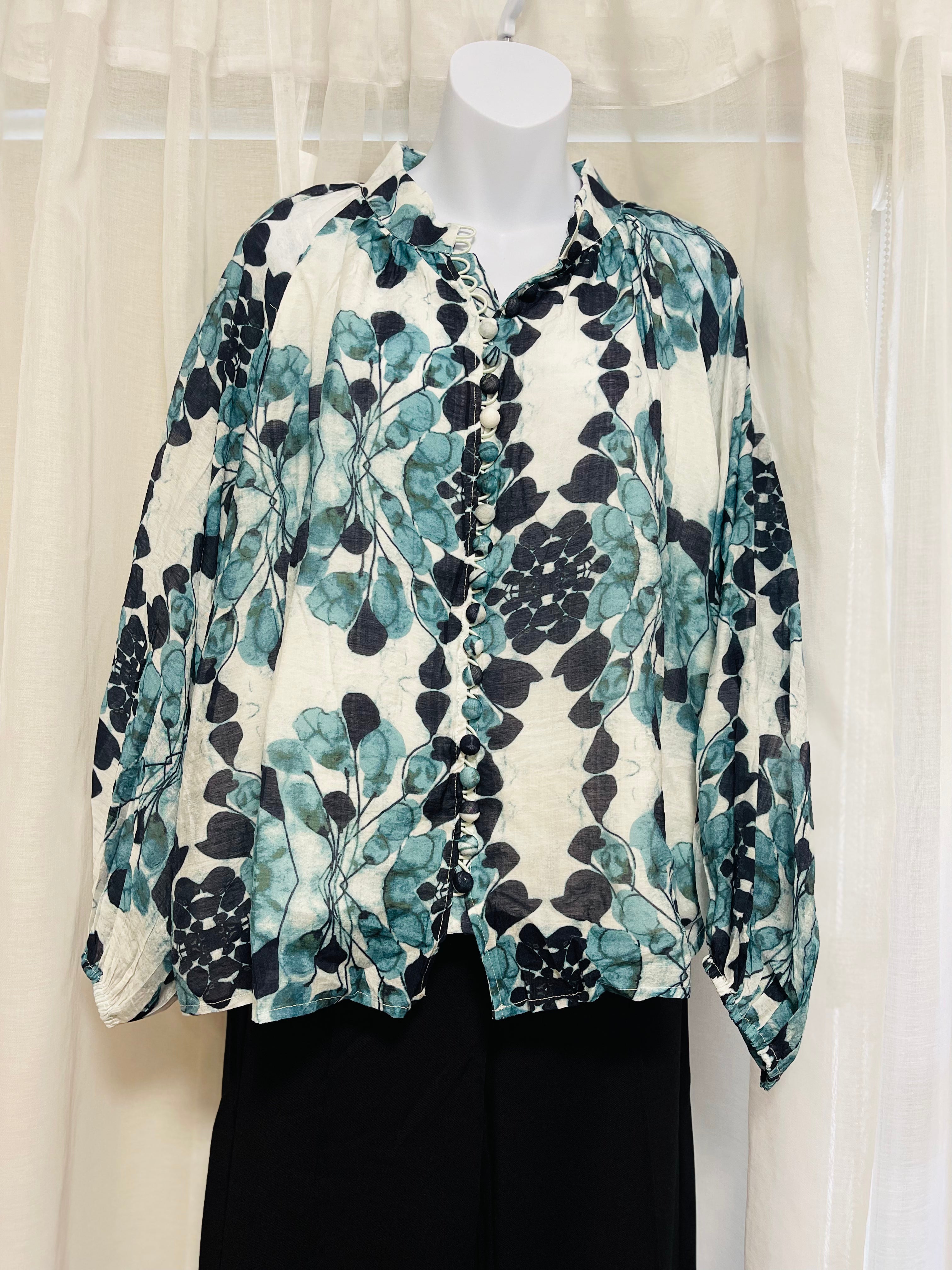 Eden Button Blouse