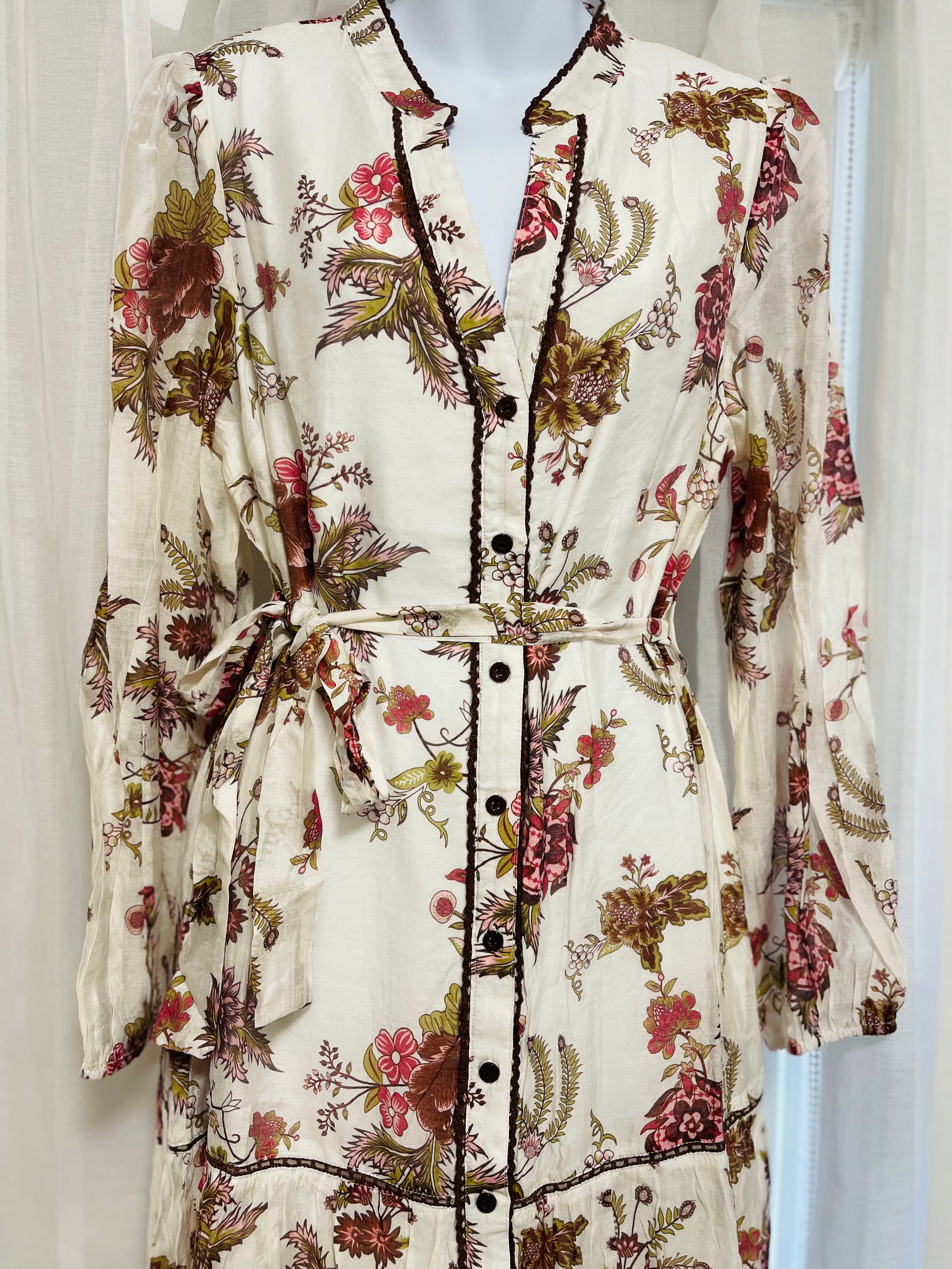 Native Floral Dress