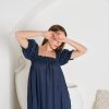 Pia Linen Maxi Dress