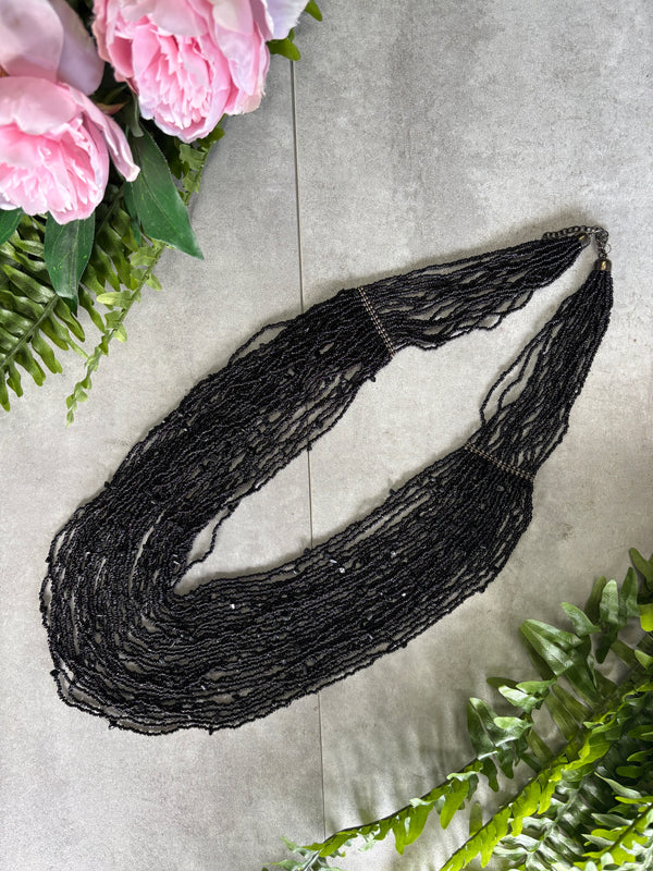 Annabelle Necklace in Onyx