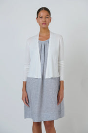 Knitted Cardigan - White - NATS - 001