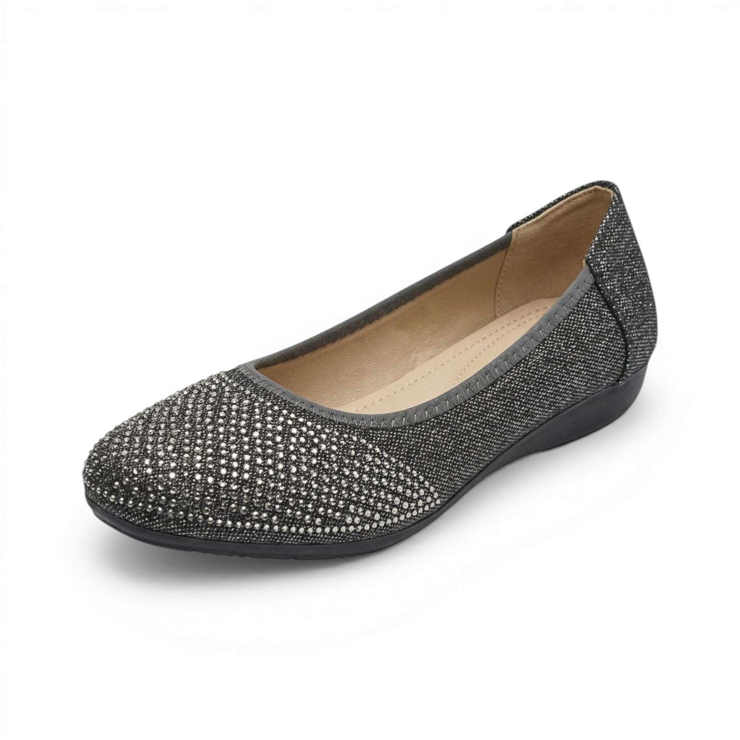 Sparkly Knit Flats