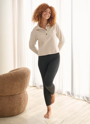 Gelatu Leggings With Side Pockets - Black