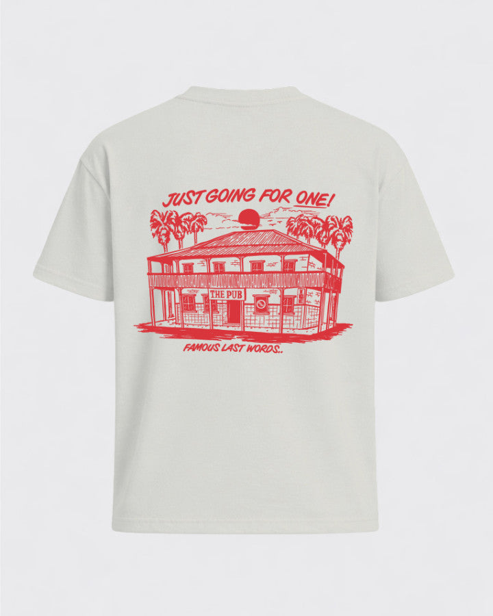 Just Going for one - Tee - Natural