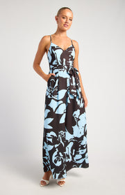 blue espresso jumpsuit