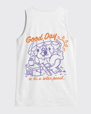 Solar Panel Singlet - White