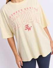 Tempo Tee - Butter Cream