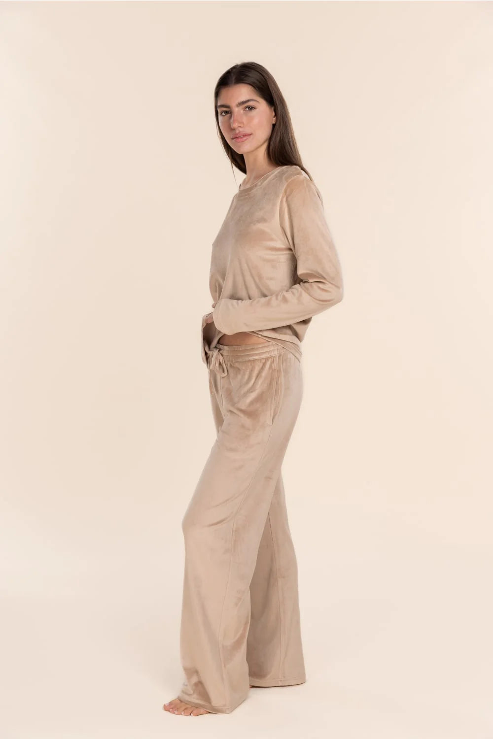 Thea Velour Long Lounge