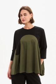 ARC SEAM COMBI - Black/Khaki