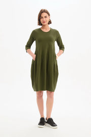 PETITE DIAGONAL SEAM WINTER DRESS